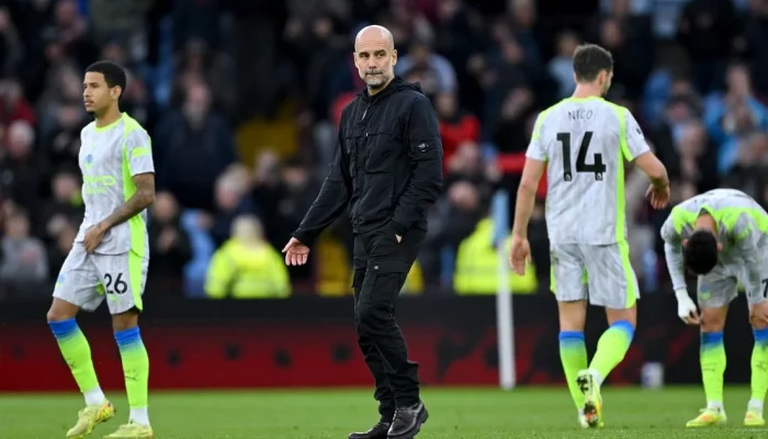 Man City vs Aston Villa: Laga Perpisahan Pep Guardiola Berakhir dengan Kekalahan