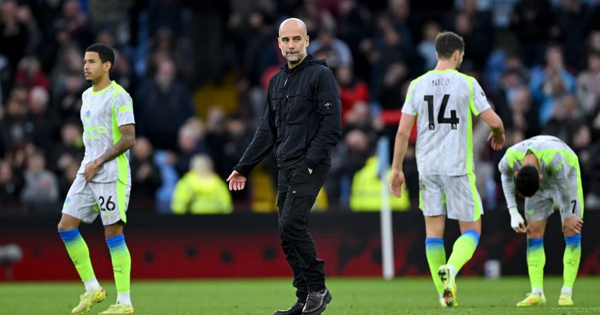 Man City vs Aston Villa: Laga Perpisahan Pep Guardiola Berakhir dengan Kekalahan