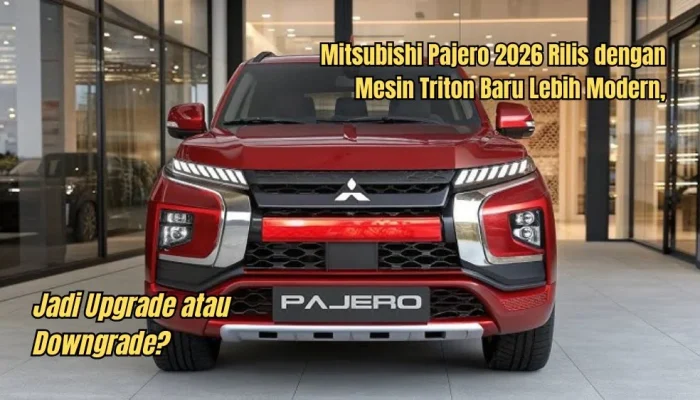 Mitsubishi Pajero 2026 Siap Meluncur dengan Basis Triton dan Teknologi Terbaru