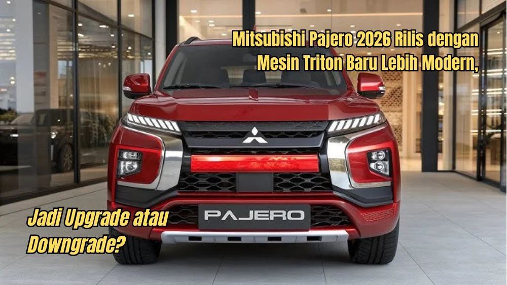 Mitsubishi Pajero 2026 Siap Meluncur dengan Basis Triton dan Teknologi Terbaru