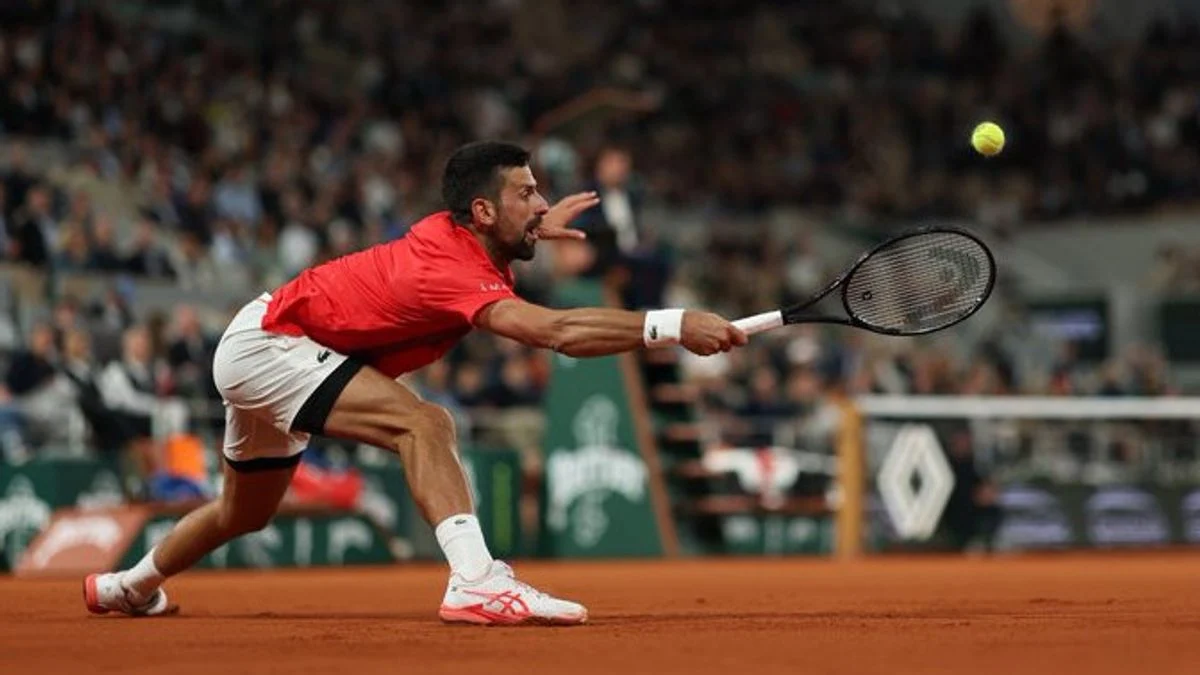 Novak Djokovic Raih Kemenangan Berat di French Open 2026