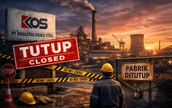 Osaka Steel Tutup Pabrik di Indonesia, Alarm Keras bagi Industri Baja Nasional