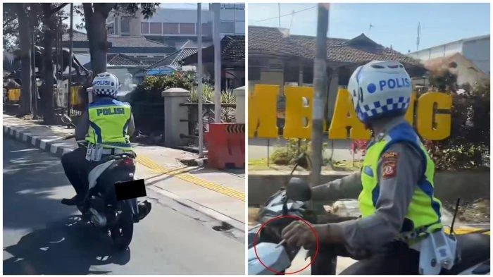 Pamen Polda Kalsel yang Viral Nyetir Sambil Merokok Minta Maaf Usai Diperiksa Propam