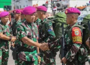 Pasukan Marinir 1 Siap Melaksanakan Tugas, Dukung Pembangunan di Wilayah