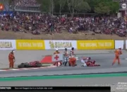 Pecco Bagnaia Mengalami Cedera di MotoGP Catalunya, Kondisi Fisiknya Belum Pulih