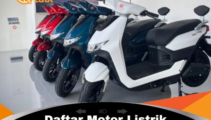 Pemerintah Siapkan Subsidi Motor Listrik Rp 5 Juta, Berlaku Juni 2026