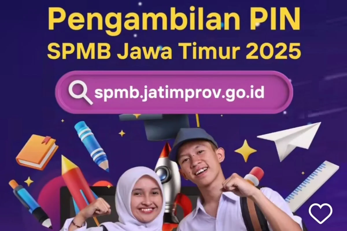 Pengambilan PIN SPMB Jatim 2026 Dimulai, Simak Kuota dan Jadwalnya