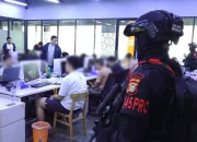 Penggerebekan Markas Judol Internasional di Jakarta Barat