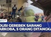 Penggerebekan Sarang Narkoba di Medan: Polisi Tangkap Empat Tersangka