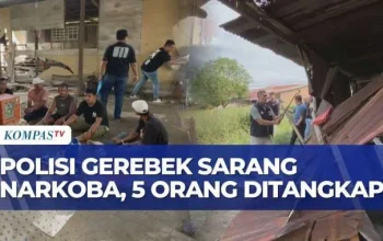 Penggerebekan Sarang Narkoba di Medan: Polisi Tangkap Empat Tersangka