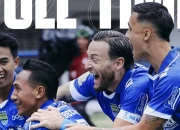 Persib Bandung dan Borneo FC Sengit Berebut Gelar Juara BRI Super League