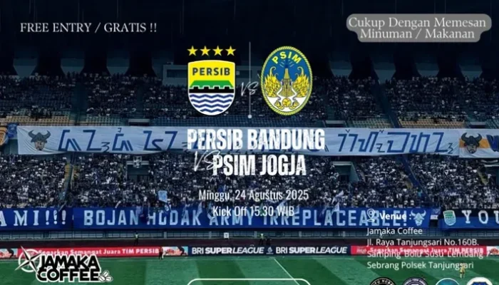 Persib vs PSIM: Live Streaming Eksklusif di Vidio Siapkan Drama Klasemen Liga Super 2026