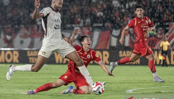 Persija Jakarta Menang 3-1 atas Persik Kediri di Stadion Brawijaya