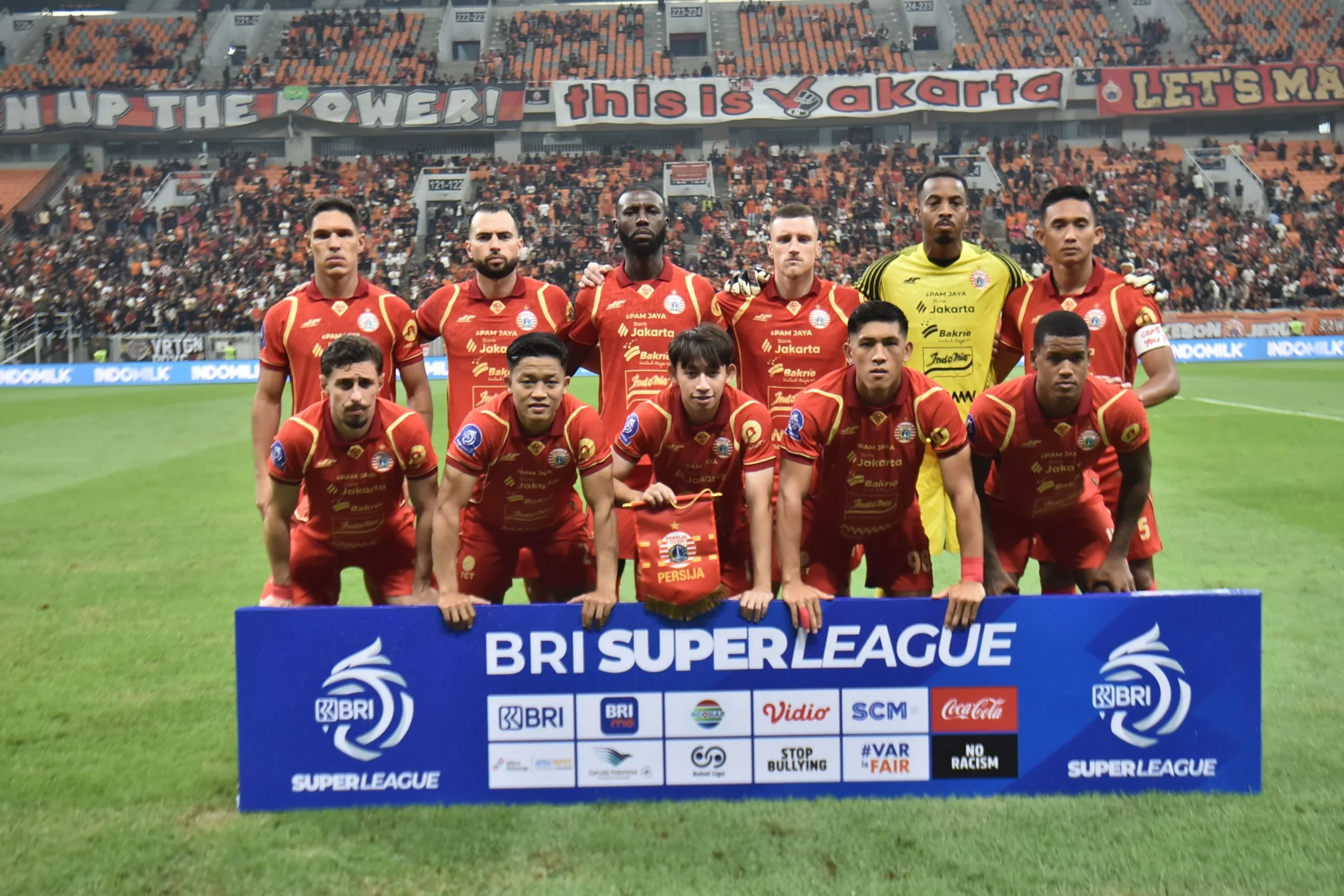 Persija Jakarta Perkuat Posisi Tiga di Klasemen Persija Jakarta Usai Kemenangan 2-0 atas Persijap Jepara