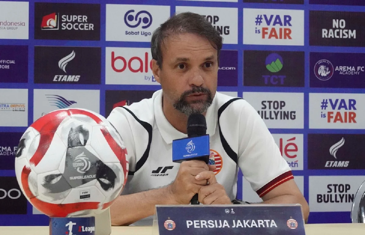 Persija Jakarta Tidak Perpanjang Kontrak Mauricio Souza Meski Sukses di Klasemen Super League