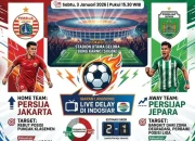 Persija vs Persijap: Duel Menegangkan di BRI Super League, Streaming Live di Indosiar & Vidio