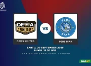 Pertandingan BRI Super League Memanas: Dewa United Hancurkan PSBS Biak 5-0