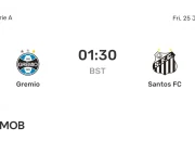 Pertandingan Sengit Gremio vs Santos FC: Hasil dan Analisis