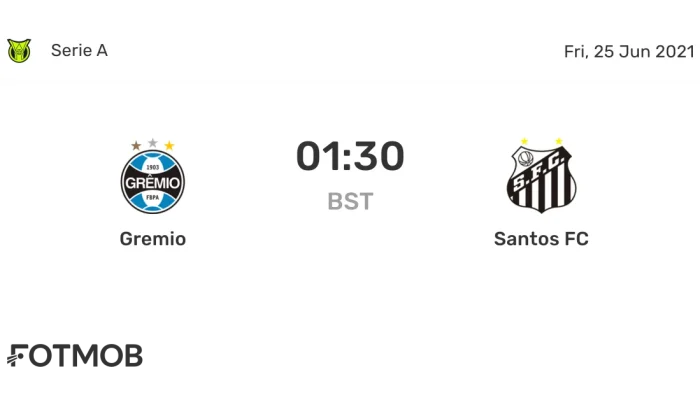 Pertandingan Sengit Gremio vs Santos FC: Hasil dan Analisis