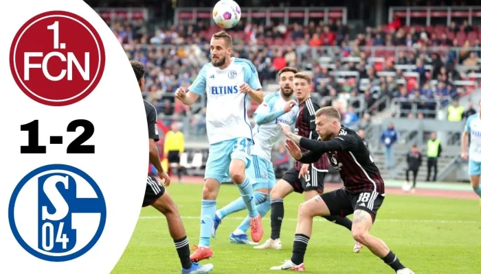 Pertarungan Sengit 1. FC Nurnberg vs FC Schalke 04 di 2. Bundesliga