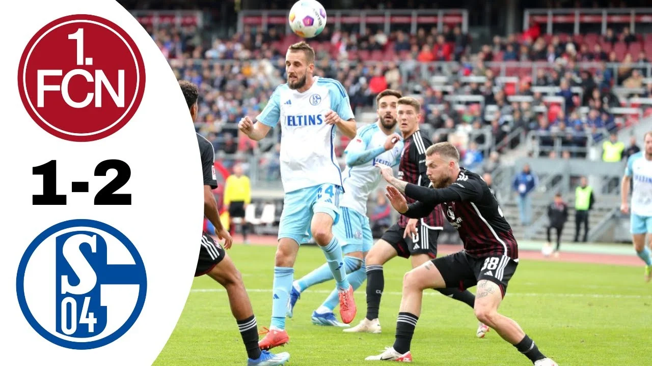 Pertarungan Sengit 1. FC Nurnberg vs FC Schalke 04 di 2. Bundesliga