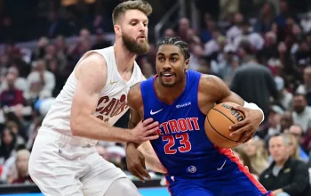 Pistons Kalah dari Cavaliers, Dean Wade Bersinar dengan 23 Poin