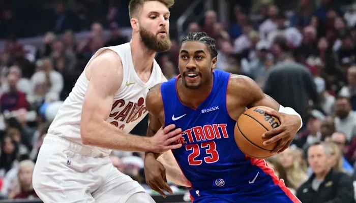 Pistons Kalah dari Cavaliers, Dean Wade Bersinar dengan 23 Poin