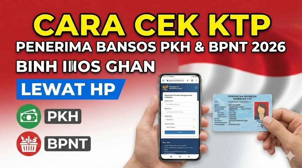 PKH dan BPNT Tahap 2 Cair Akhir April 2026, Ini Cara Cek Penerima dan Daftarnya