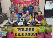 Polri Targetkan Pengoplos LPG dengan Pasal TPPU, Ratusan Tabung Disita