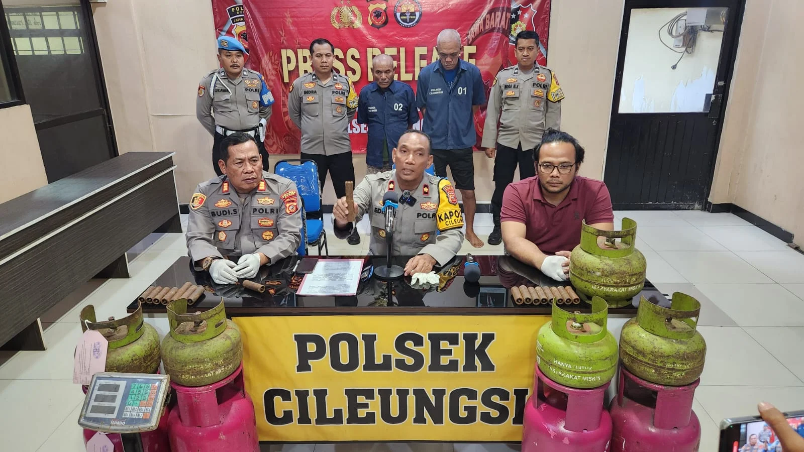 Polri Targetkan Pengoplos LPG dengan Pasal TPPU, Ratusan Tabung Disita