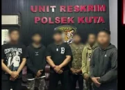 Polsek Kuta Ringkus Tujuh Pengeroyok Pria Jakarta di Sunset Road, Satu Buron