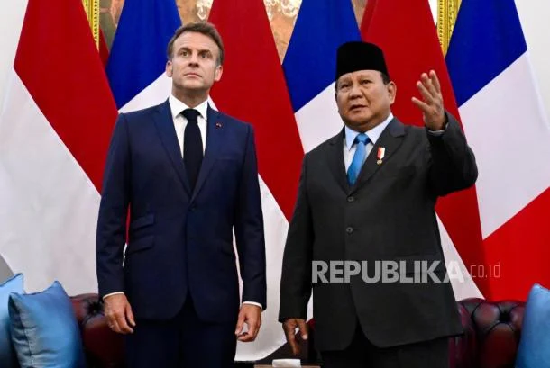 Prabowo Subianto dan Emmanuel Macron Sepakati Solusi Dua Negara untuk Palestina
