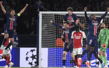PSG Menangkan Champions League Lagi-Lagi Setelah Mengalahkan Arsenal lewat Adu Penalti