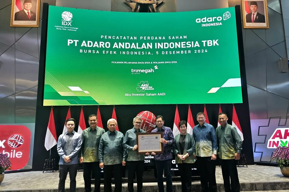 PT Adaro Andalan Indonesia Tbk (AADI) Bagi Dividen Jumbo US$450 Juta