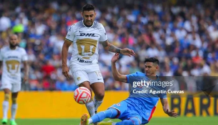 Pumas UNAM vs Cruz Azul: Antuna Minta Maaf atas Expulsi