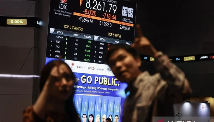 Rebalancing MSCI Picu IHSG Turun 0,56%, Rupiah Melemah