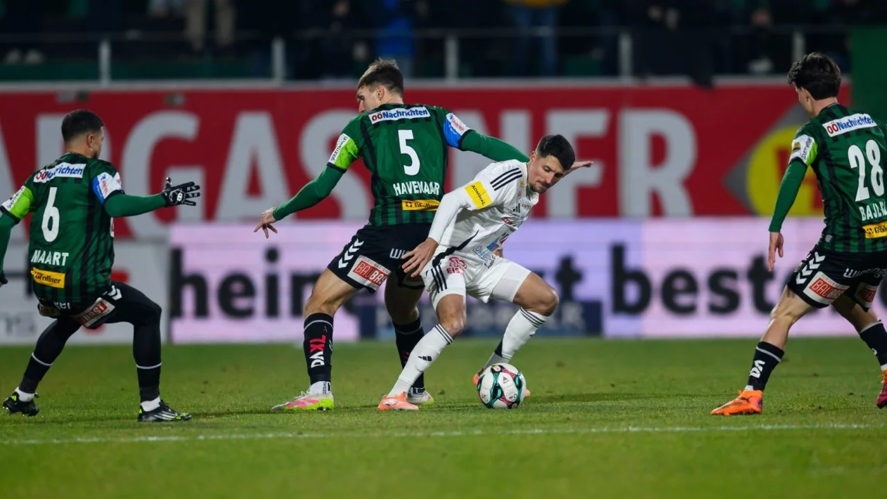 SV Ried Berhadapan dengan Wolfsberger AC di Liga Austria