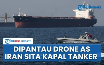 Tegang! AS Tembaki Kapal Tanker Berbendera Iran di Teluk Oman