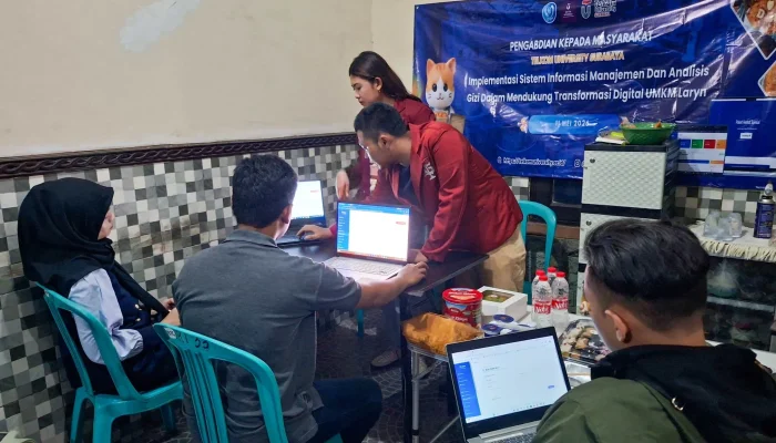 Telkom University Surabaya Implementasikan Sistem Informasi Manajemen dan Analisis Gizi UMKM Laryn Food