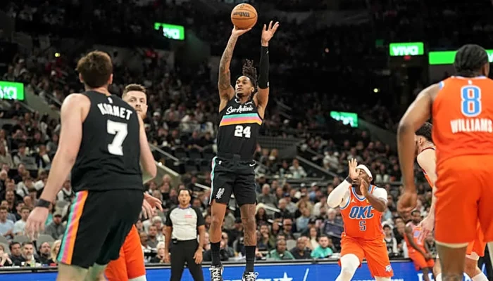 Thunder Mengalahkan Spurs di Game 2, Devin Vassell Berkontribusi Besar