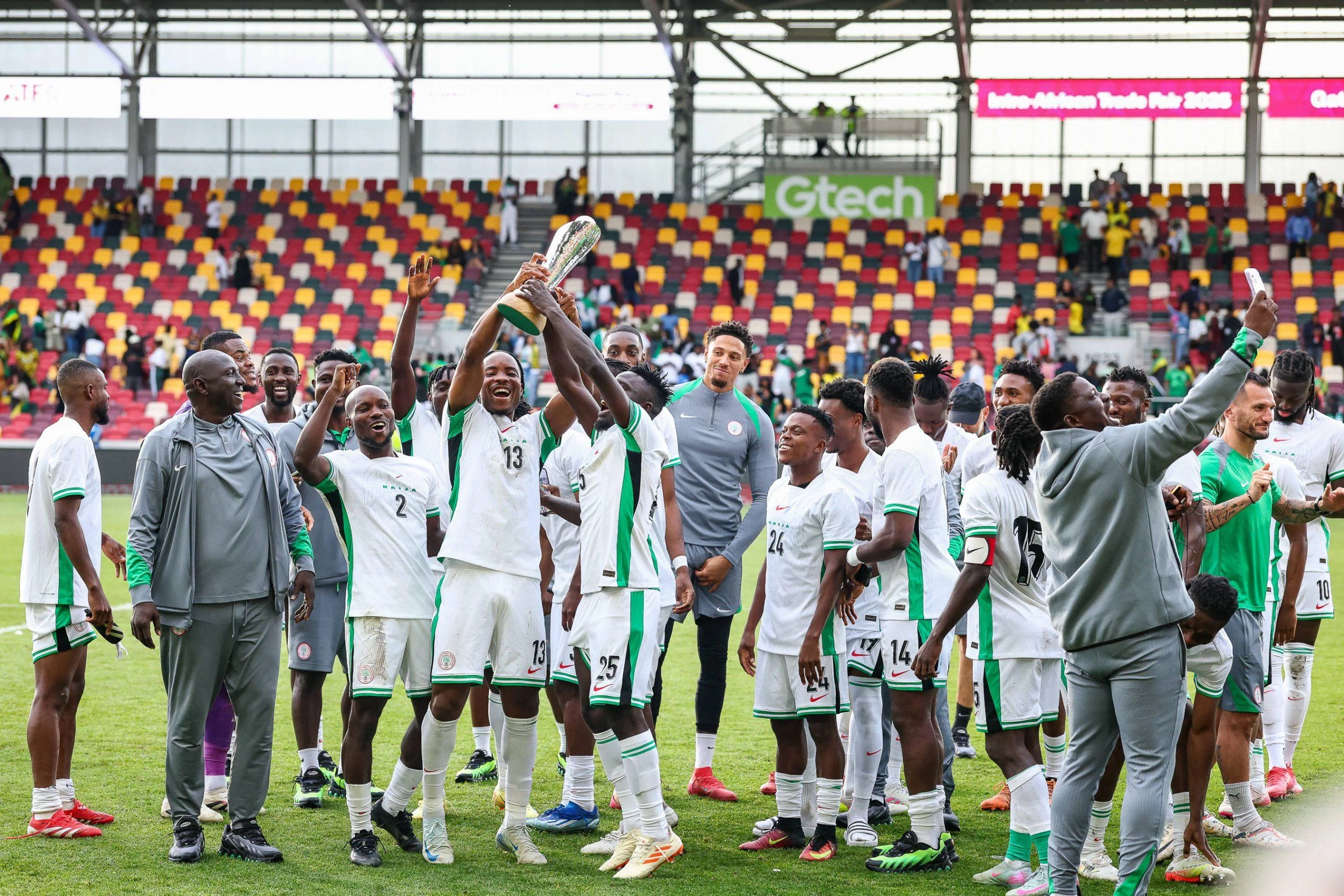 Tim Sepakbola Super Eagles Nigeria Bersiap Menghadapi Unity Cup Tanpa Zadok Yohanna