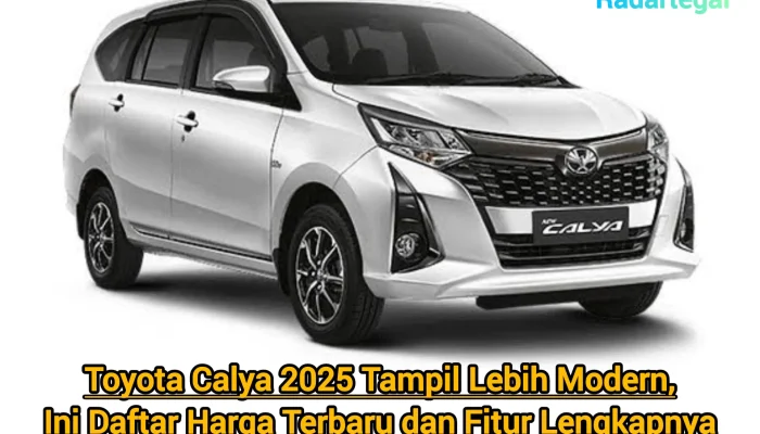 Toyota Calya 2026 Resmi Update: MPV Murah, Irit BBM, Desain Baru dan Fitur Makin Lengkap