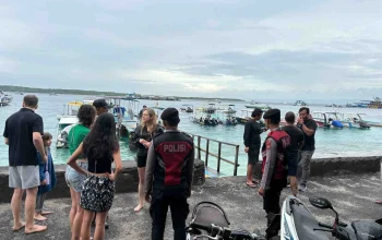 Tragedi Wisatawan Norwegia Meninggal Tertabrak Boat Snorkeling di Nusa Penida, Bali