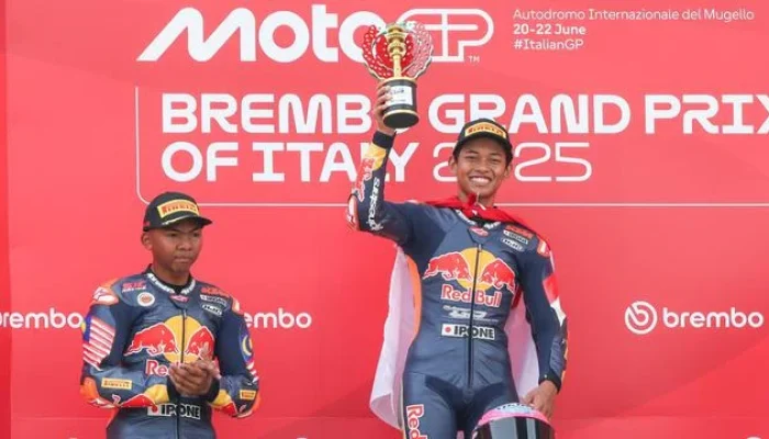 Veda Ega Pratama Menjadi Pembalap Muda Paling Menjanjikan di Moto3 2026