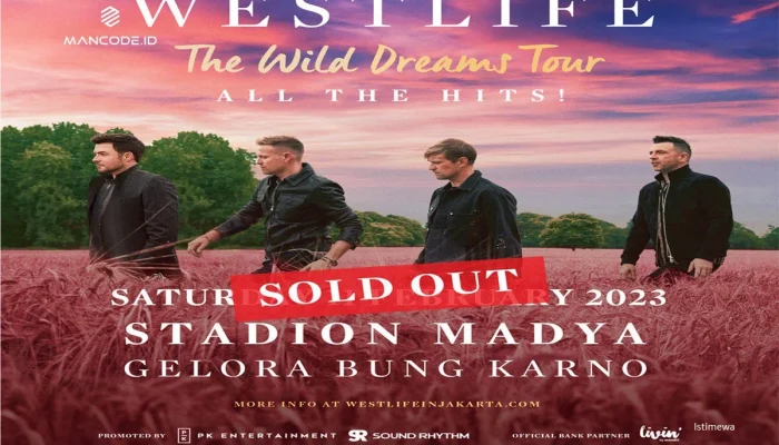 Westlife Kembali ke Jakarta: Tiket Konser Habis Terjual dalam 12 Jam