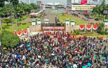 Aksi Demo Hari Ini di Jakarta: 3.761 Personel Gabungan Diterjunkan