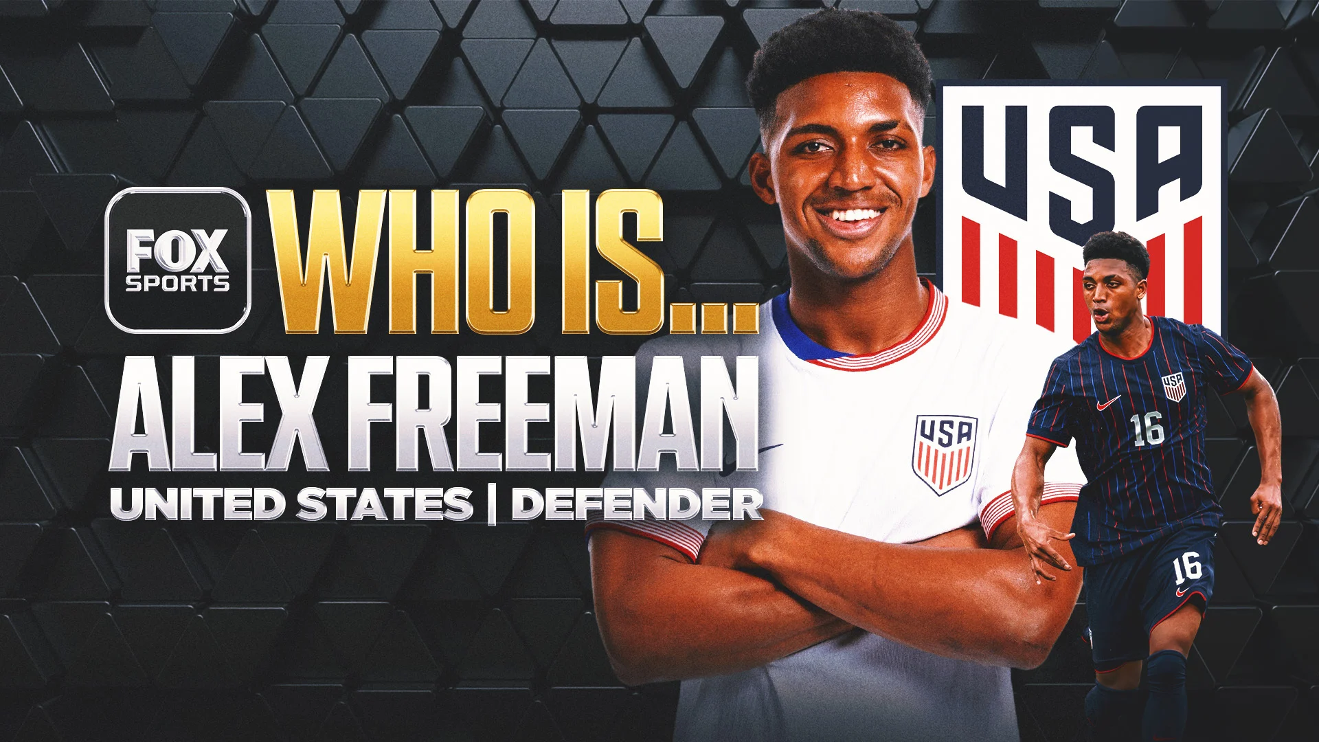 Alex Freeman Siap Membuat Debut Piala Dunia Bersama Tim Nasional Pria AS