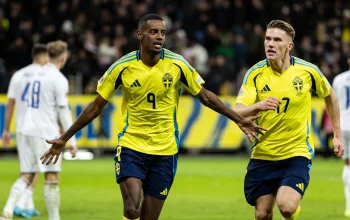 Alexander Isak dan Viktor Gyokeres Bawa Sweden Menang 5-1 Atas Tunisia di Piala Dunia 2026