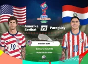 Amerika Serikat Menang Telak 4-1 Atas Paraguay di Piala Dunia 2026