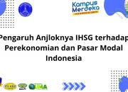 Anjloknya IHSG dan Dampaknya pada Perekonomian